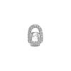 Grillz Singolo Dente Zircone Iced Out - Gioielli Props Denti Rapper Halloween Bling
