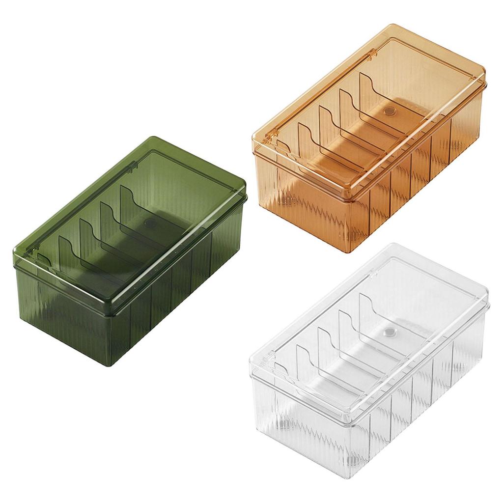 Cable Box, Management Box with Compartments for Office Desk