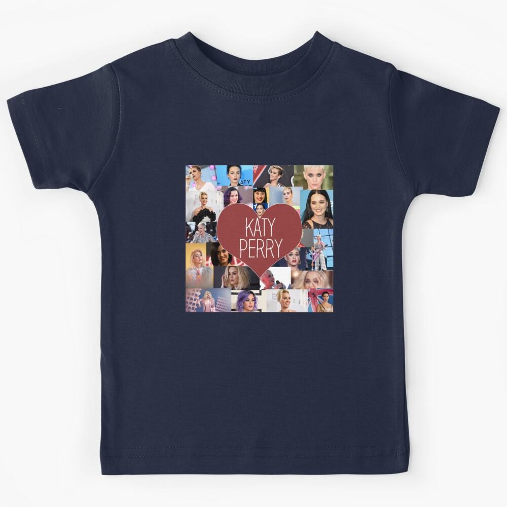 I love Katy Perry - Katy Perry collage Kids T-Shirt 120