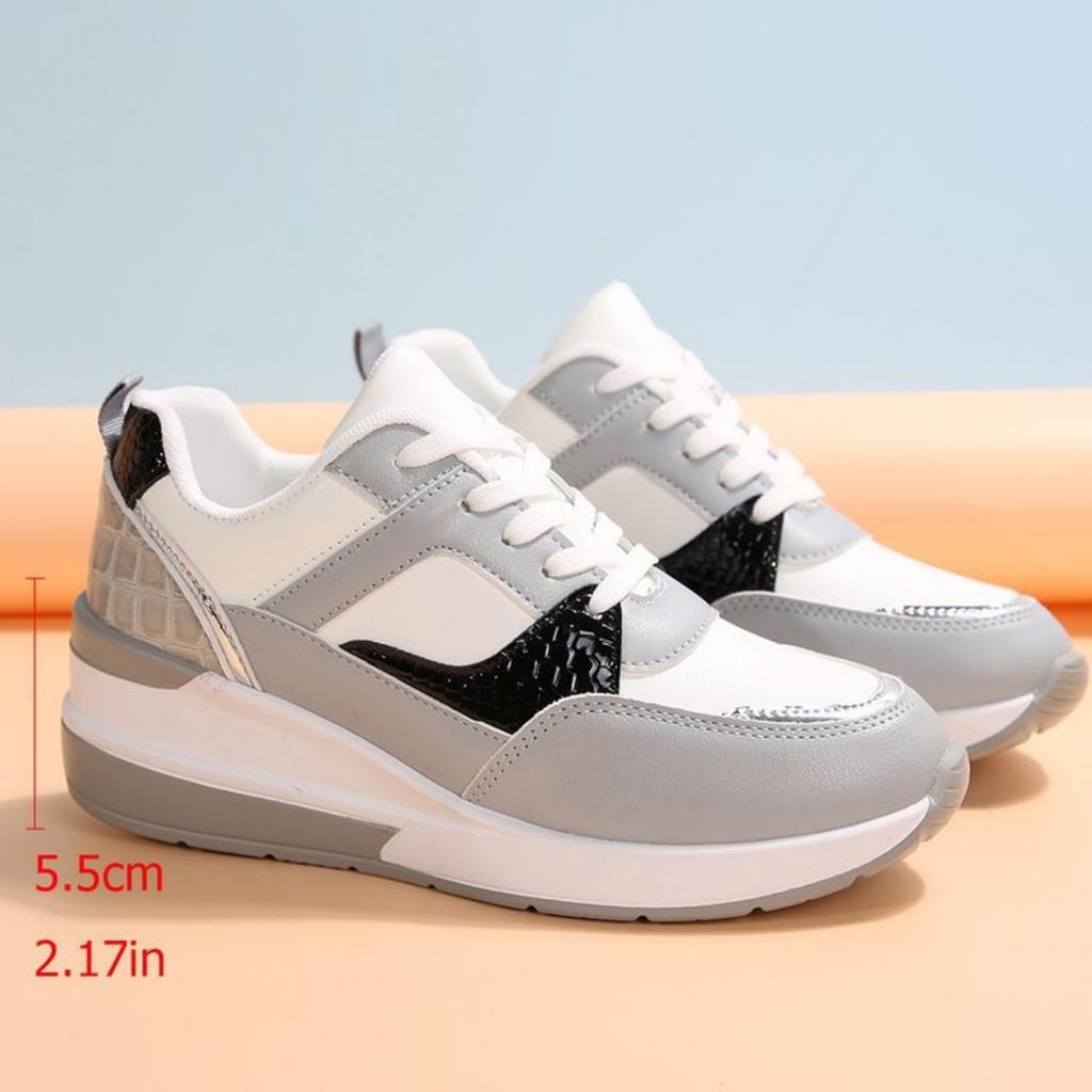 Fashion 2025 spring and autumn new large size sports shoes women match color all super fire low-top casual shoes small white shoes