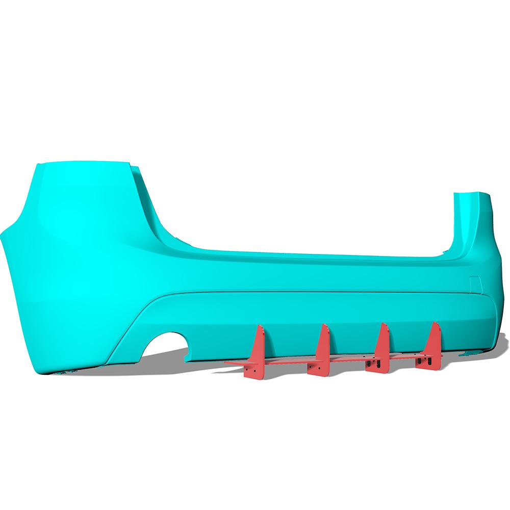 BMW 2 Series Gran Tourer Rear Spoiler 2015-16: Exterior Car Accessory for Modification