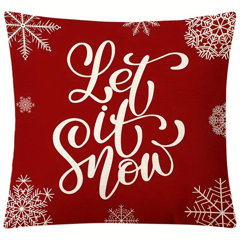 

1 шт., Рождественская квадратная наволочка 18 x18 , односторонняя наволочка с геометрическим рисунком на молнии, декор на Хэллоуин 450mm*450mm