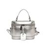 2025 new Korean version retro box bag women's foreign versatile messenger bag matte texture shoulder handbag
