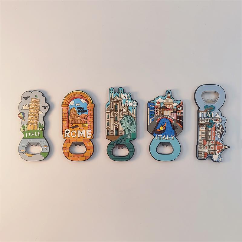 Afrika Jižní Afrika sova 3D Stereoskopické Turistické suvenýry Pryskyřičná malba Dekorace domova Magnetky na ledničku