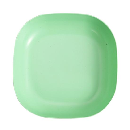 10 ks Talíř na odkládání kostí s podstavcem Sušený čtvercový talíř na ovoce a svačinu Plastový organizér na kosti na jídelní stůl Talíř na odpadky