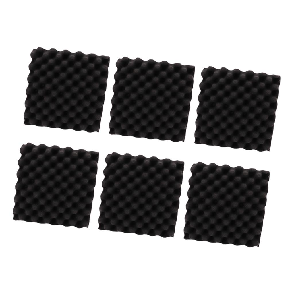10 STÜCKE Akustikpaneele Hohe Dichte Schallschutzmatte Polyurethanplatte für Aufnahmestudio