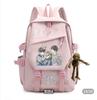 Ensemble de Sacs à Dos Scolaires 3 Pièces pour Étudiants Sac d'École Grande Capacité en Tissu Oxford avec Bandoulière et Trousse à Crayons