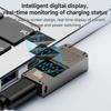 PD 100W Laptop Charging Adapter Type-C to DC 5.5x1.7mm Digital Display Fast Charging Converter