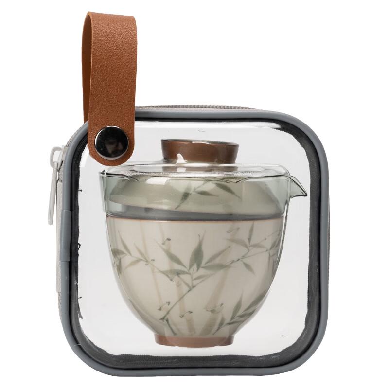 Portable Ceramic Quick Tea Set