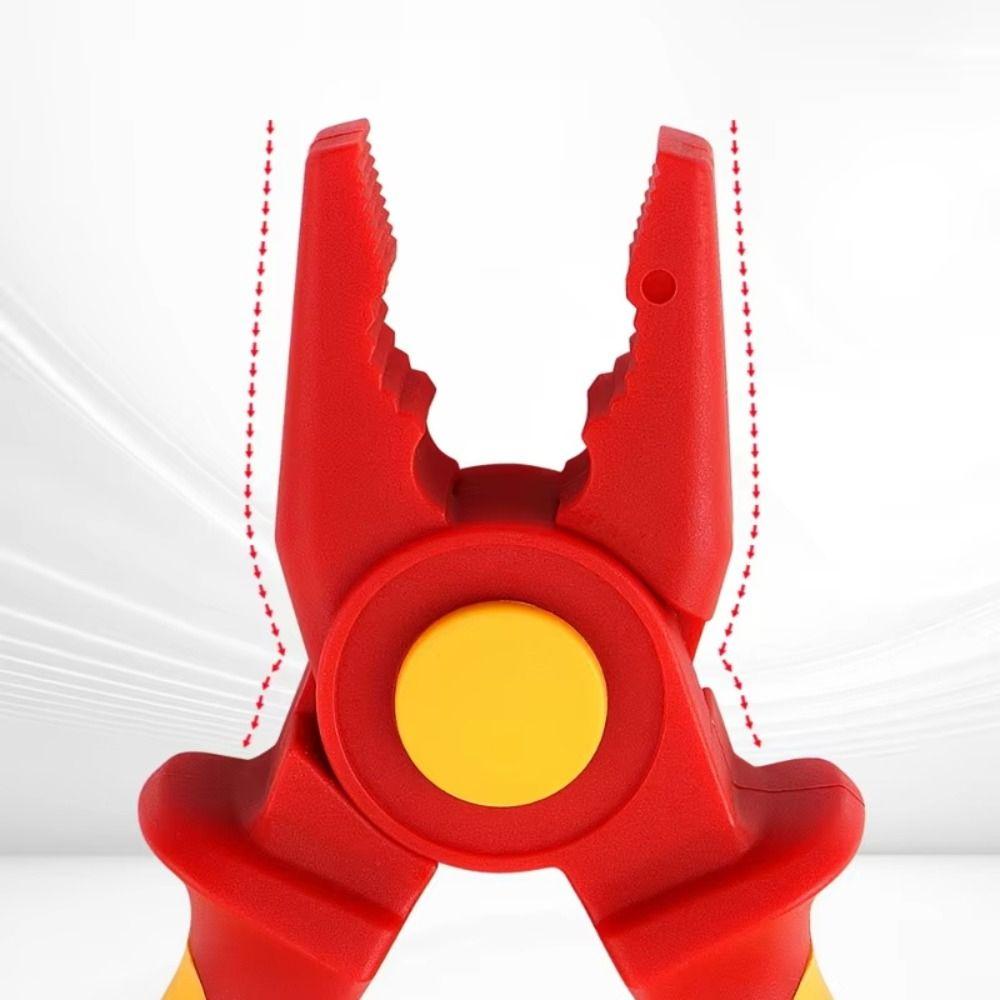 High Voltage 1000V Jewelry Making Plier Plastic Insulated Pliers Making Tools Mini Pliers  Beading