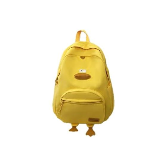 [TaKiHuReO] Large Duck Animal Backpack, Cute, Stylish, Animal Backpack Design, School, Travel, Stylish, Lightweight, Conspicuous Bag