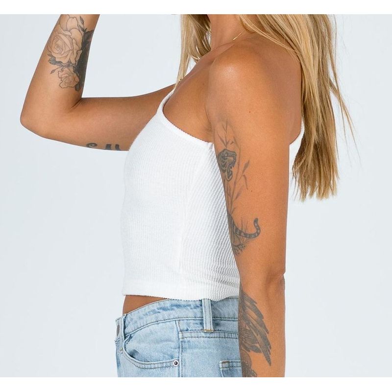 European and American-Style Cutout Slim-Fit Vest Sling