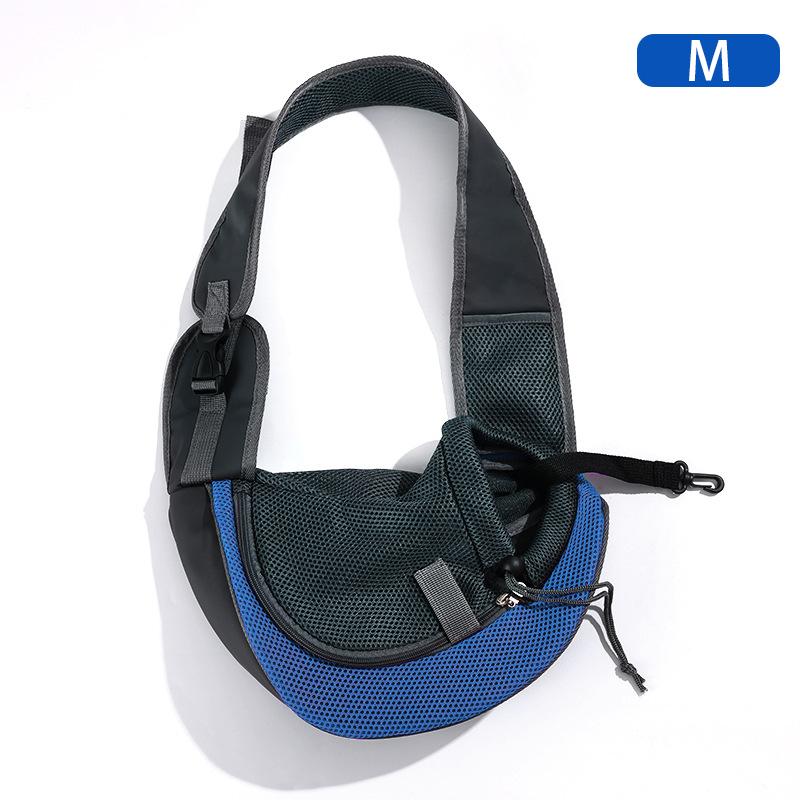 Pet Cat Dog Carrier Backpack Travel Tote Shoulder Bags Mesh Sling Carry Pack Pet Carrying Supplies Crossbody Shoulder Bag