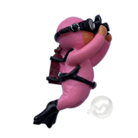 

Аквариум для дайвера, экологически чистые декоративные легкие плавающие аквариумные украшения для водолаза, товары для дома A розовый