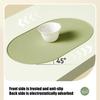Silicone Placemats with Raised Edges, Non-Slip Reusable Kids Placemats, Waterproof Heat Resistant Dinning Table Mat