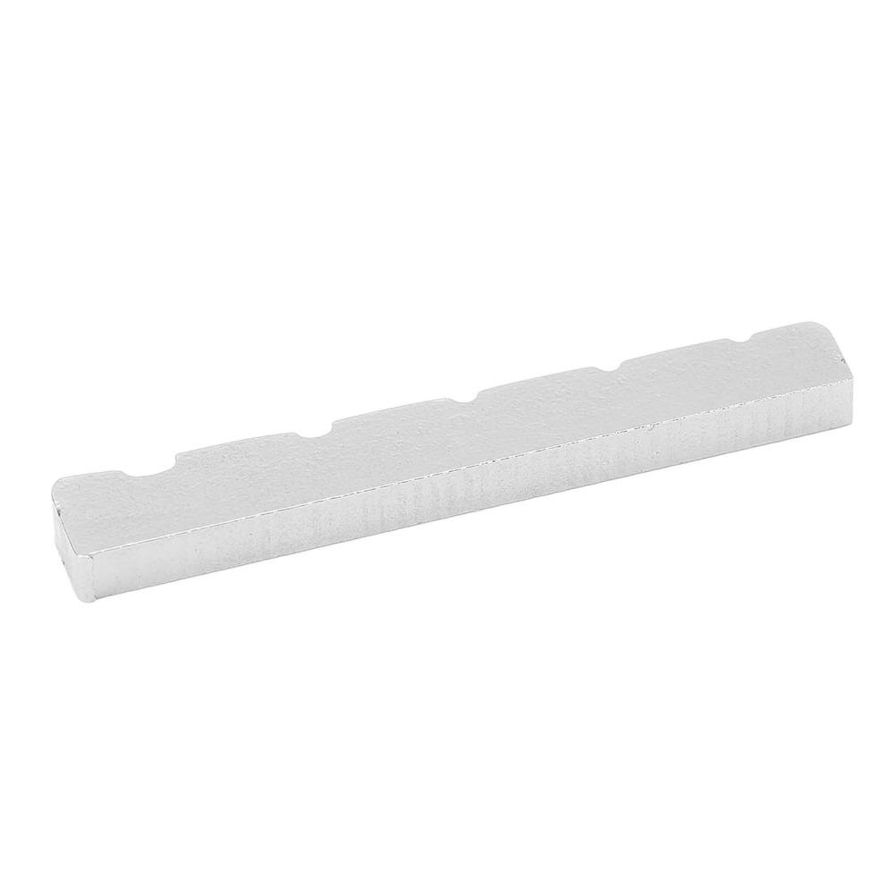 Metal Material Guitar Nut 5 String Design Electric Bass Nut Durable Slotted Guitar Nut  Bass Guitar