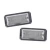 LED Canbus White Number License Plate Light For Fiat 500 Abarth 500 2007-2020 Xenon High Brightness Number Plate Lights License Plate Lights 2