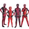Deadpool Einteiler Bodysuit Kostüm für Kinder & Erwachsene - Halloween Cosplay Outfit