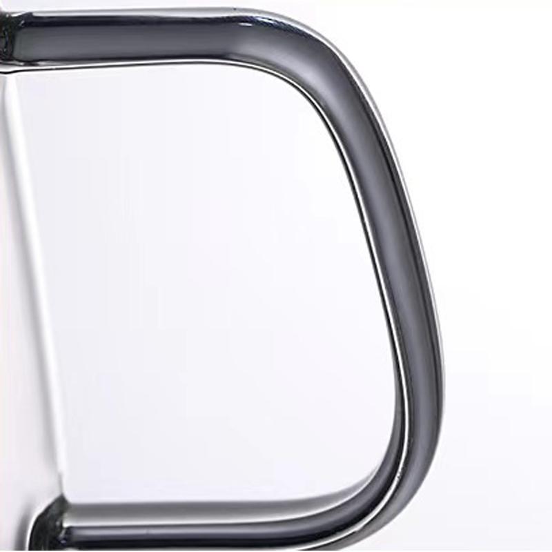200ml Glas Kaffeetasse Doppelwandig mit Henkel Transparent Hitzebeständige Tasse Frühstückstee Sichere Tasse Trinkgeschirr für Heimgebrauch