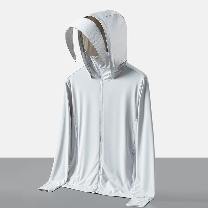 Woodpecker UPF50+ Ice Silk Sun Protection Jacket - Breathable, Lightweight, UV-Blocking Outerwear for Men and Women