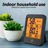 Large Size LCD Digital Thermometer Hygrometer Indoor Room Electronic Temperature Humidity Meter Sensor Gauge Weather Station