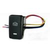 1Pc Car LED Light Garage Exhaust Momentary Switch Button For Honda Fit STREAM City Accord 8 2008 - 2013 Accessories