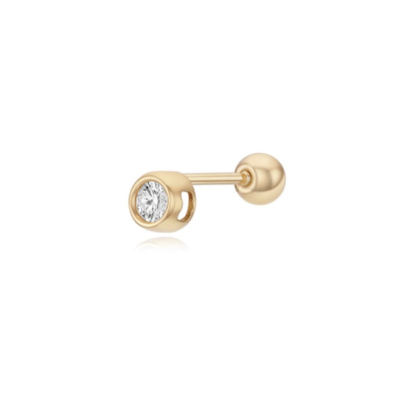 MIAF 14K Venero Lab Diamant Piercing