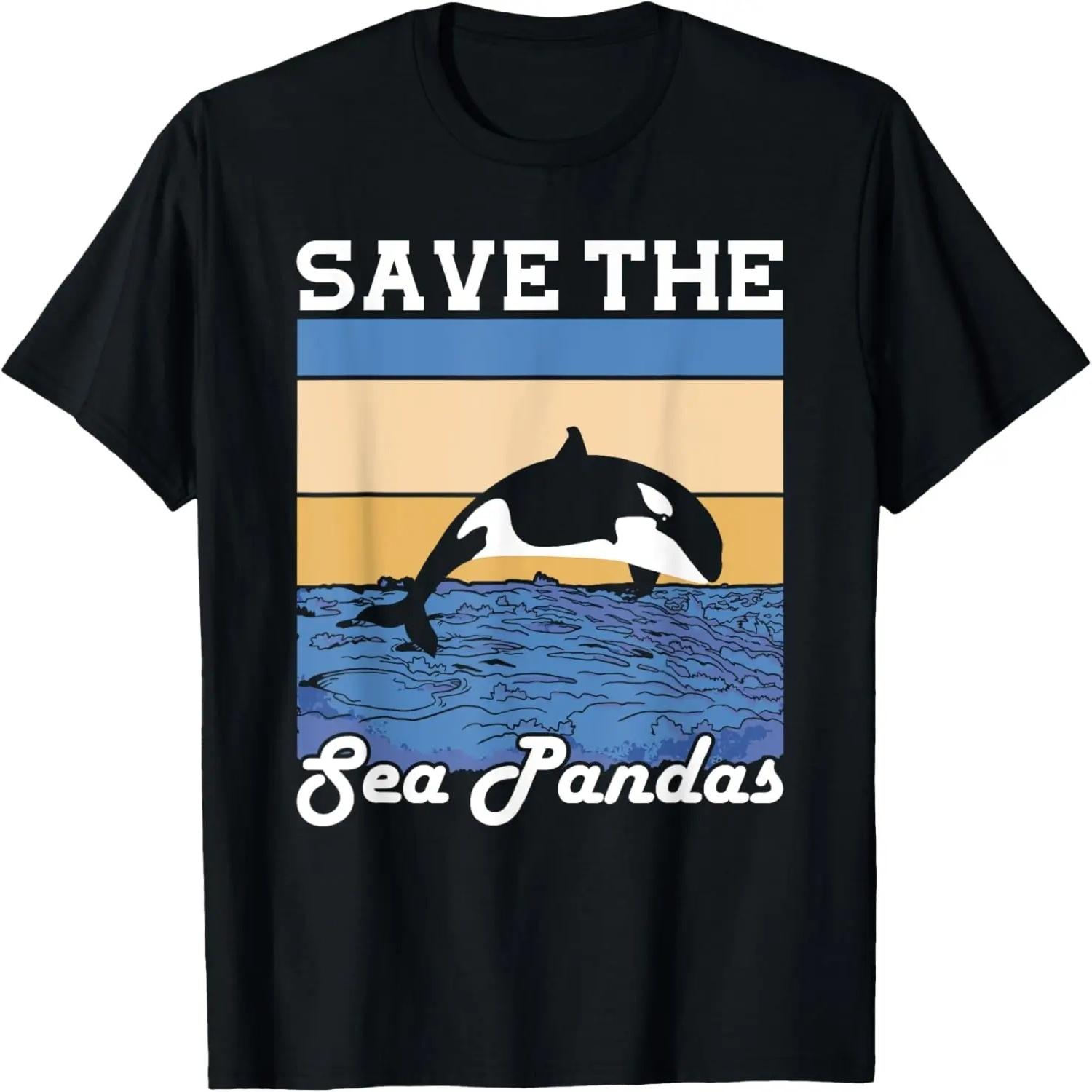 Save the Sea Pandas Marine Biologist T-Shirt S