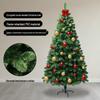 Large PVC Christmas Tree with Decorative Simulations