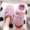Cozy Cotton Wool Slippers: Non-Slip, Thick Bottom, Indoor Warmth for Men & Women
