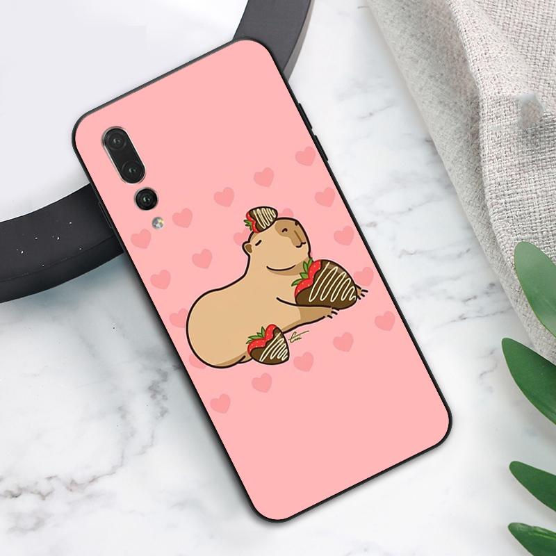 Capybara Case For Huawei Nova 12s 12i 11i 8i 7i Y73 Y70 Y90 Y60 Y72 Y61 Y91 9 10 SE P40 Lite P30 Pro