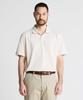 STCO Diems Lecture Silket Pq Collared Neck Short Sleeve T-Shirt Ivory (Classic Fit)_Dtsvb12Csi