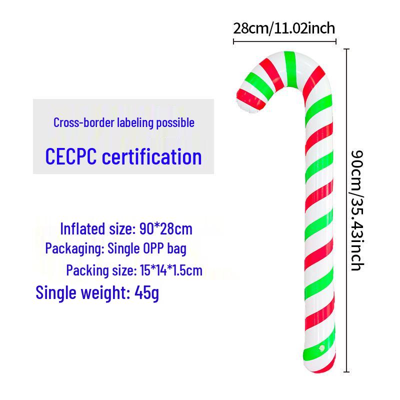 Weihnachts-Aufblasball-Außendekoration für Partys und Innenhöfe