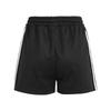 Adidas W Lace 3 Stripe Shorts  Race In Lg4267 Black 