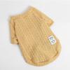 Stylish Soft Solid Color Dog Knitwear Puppy Dogs Winter Two-legged Clothing for Home