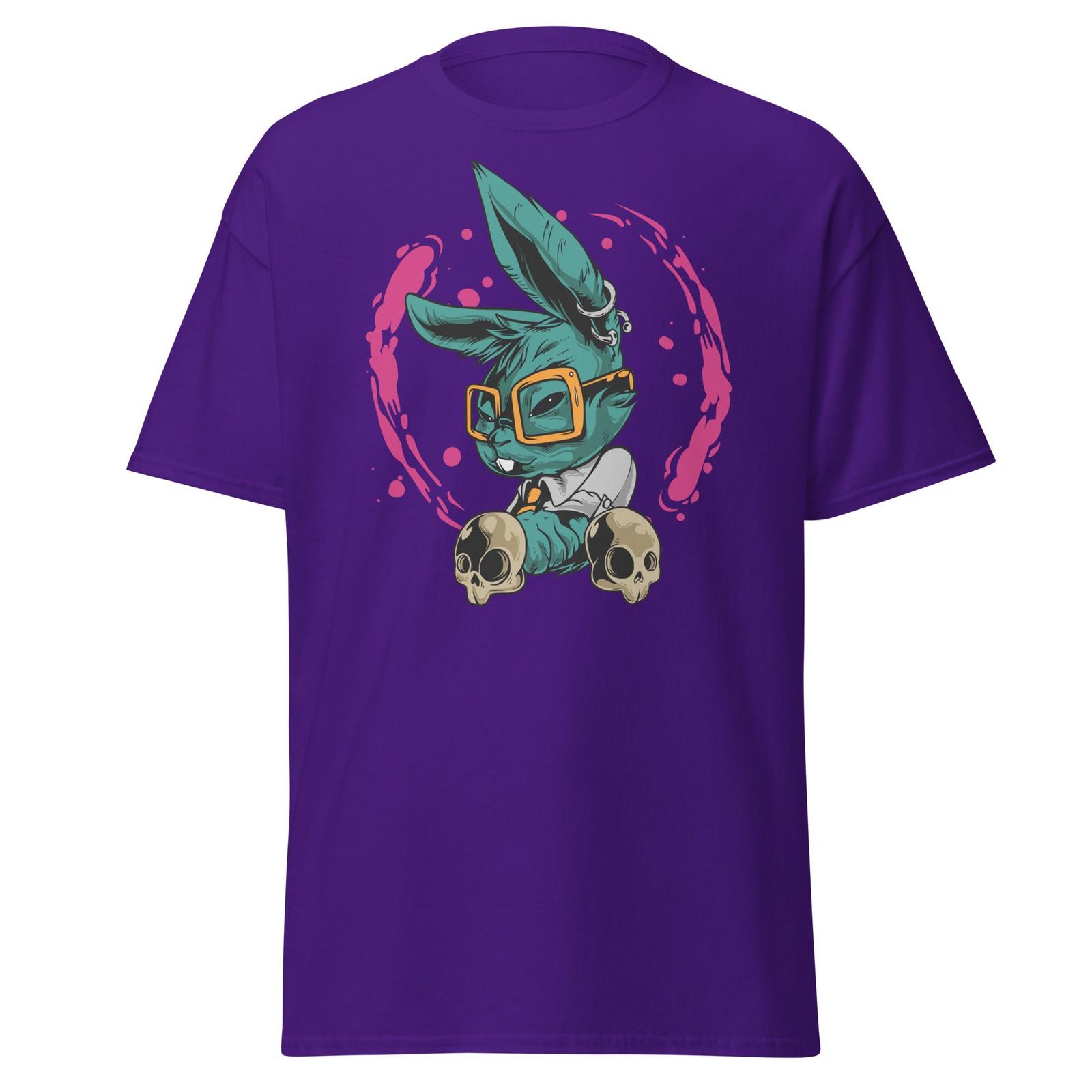 Sinister Bunny Unisex Classic Halloween T-Shirt S