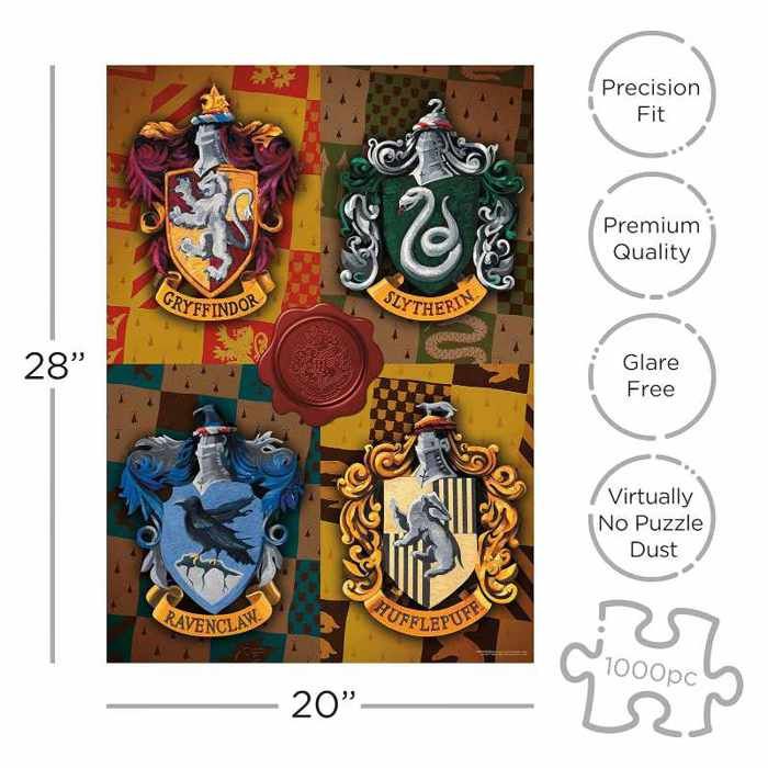 Puzzle Harry Potter Crests 1000pc