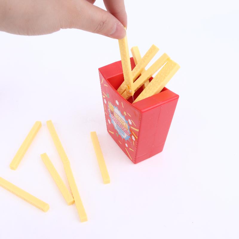 Fun Simulation Fries Prank Toy Creative Novel Prank Toys Parent-Child Interaction Desktop Game Family Party Prop Surprise Props