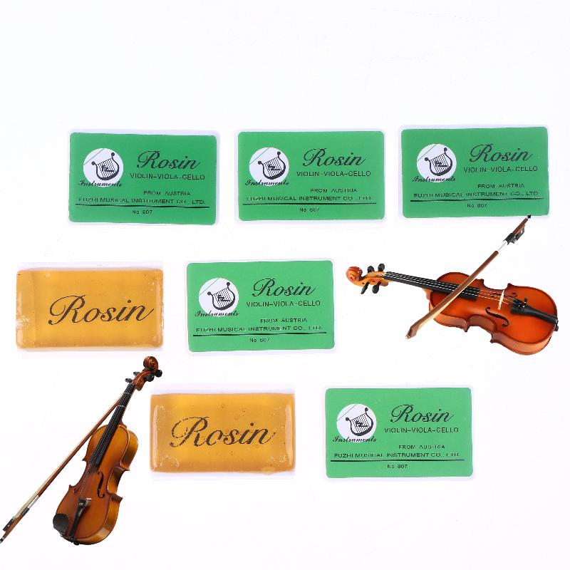 1/3/5Pcs Violin Viola Cello Bowed String Instrument Accessories Bow Rosin Colophony Greek Pitch Friction-Increasing Resin