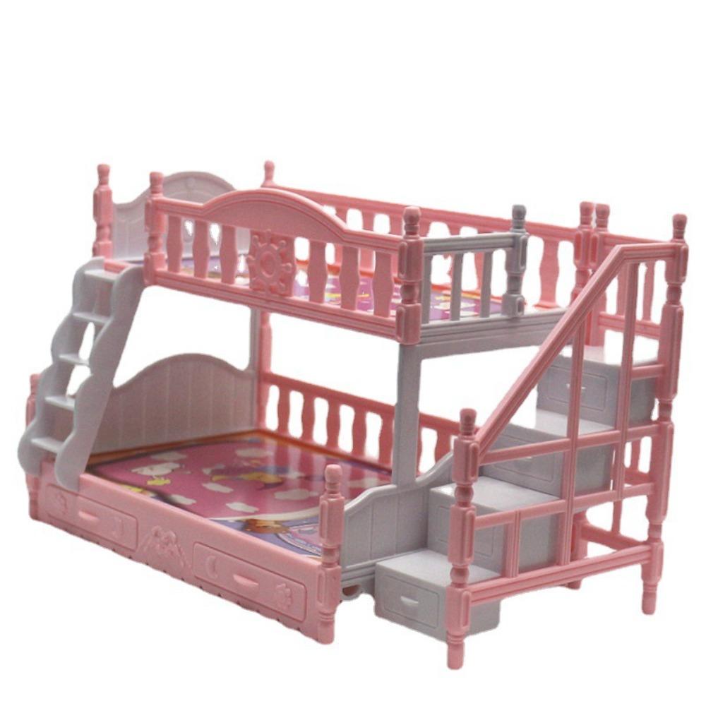Simulation Simulation Doll Double Bed BJD Doll Princess Double Bed  Children Play House