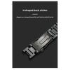 Black Bracelet For Casio G-shock DW-6900 DW9600 DW5600 GW-M5610 GA-2100 Men Series Watch Strap Plastic Steel Watchband 16mm Band