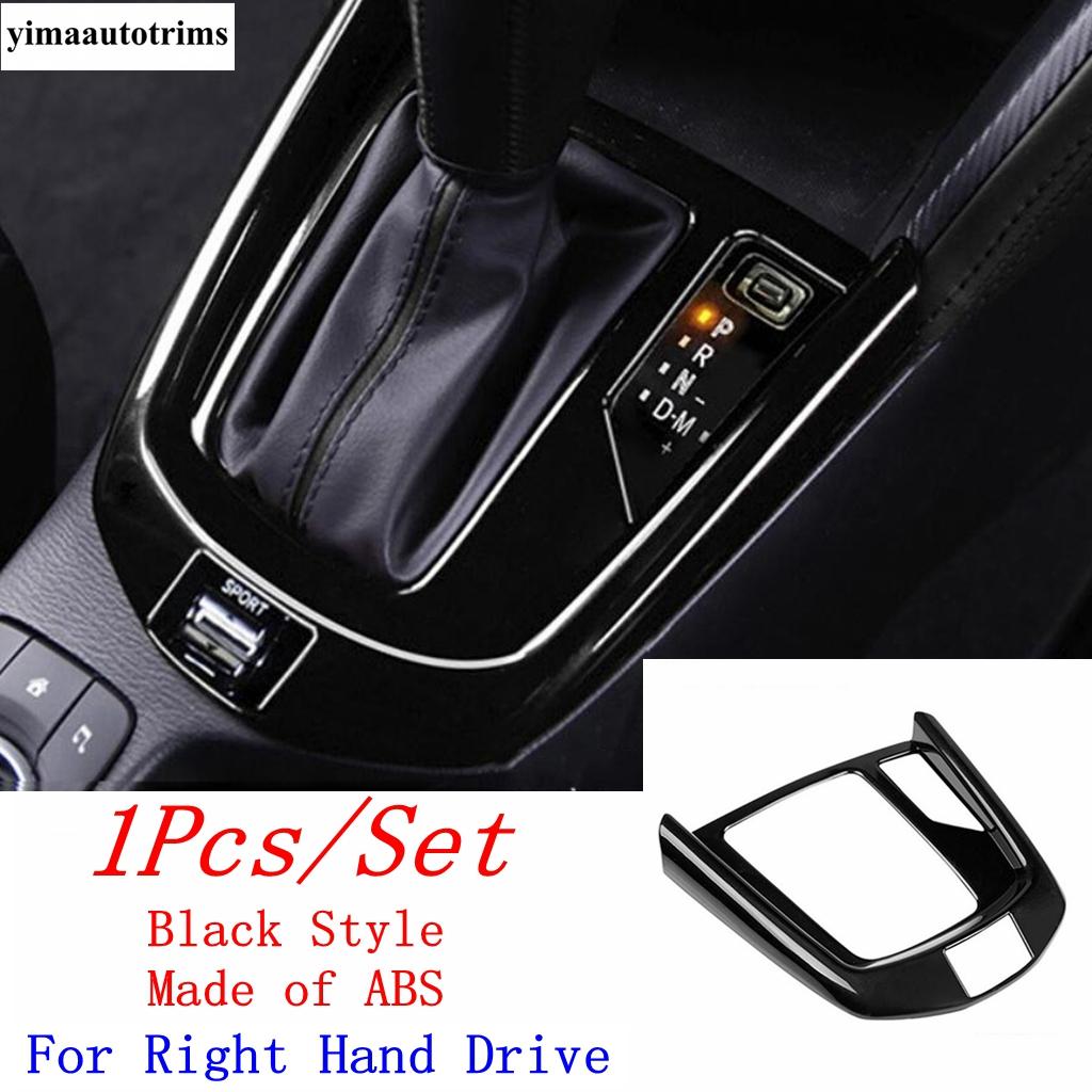 Right Hand Drive Central Control Shift Gear Panel Frame Decoration Cover Trim For Mazda 2 Demio / CX-3 CX3 2015-2018 Accessories