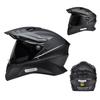 Full Face Motorcycle Helmet Touring Off-Road All Season Riding With Dual Visors ABS Shell Men Women