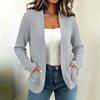 Damen Strickjacke Farbe Leicht für Frühling Sommer Alltag