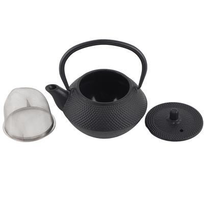 Cast Iron Tea Pot 0.3L Home Use Kettle with Strainer Modeled On Japanese Tea Boiler