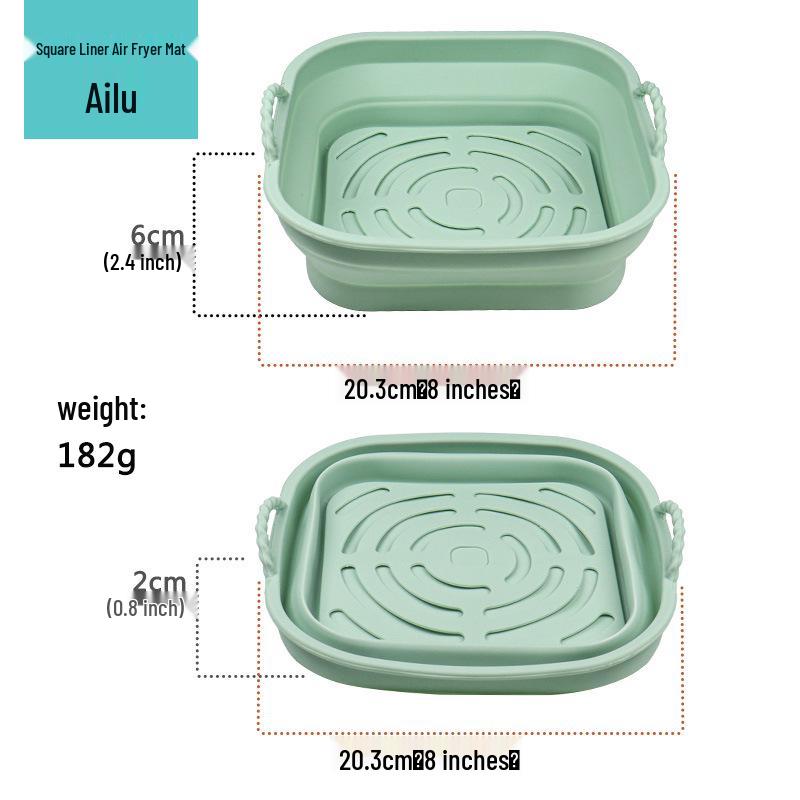 Silikonowa Forma do Pieczenia i Mata do Frytkownicy Powietrznej - Silikon Spożywczy
