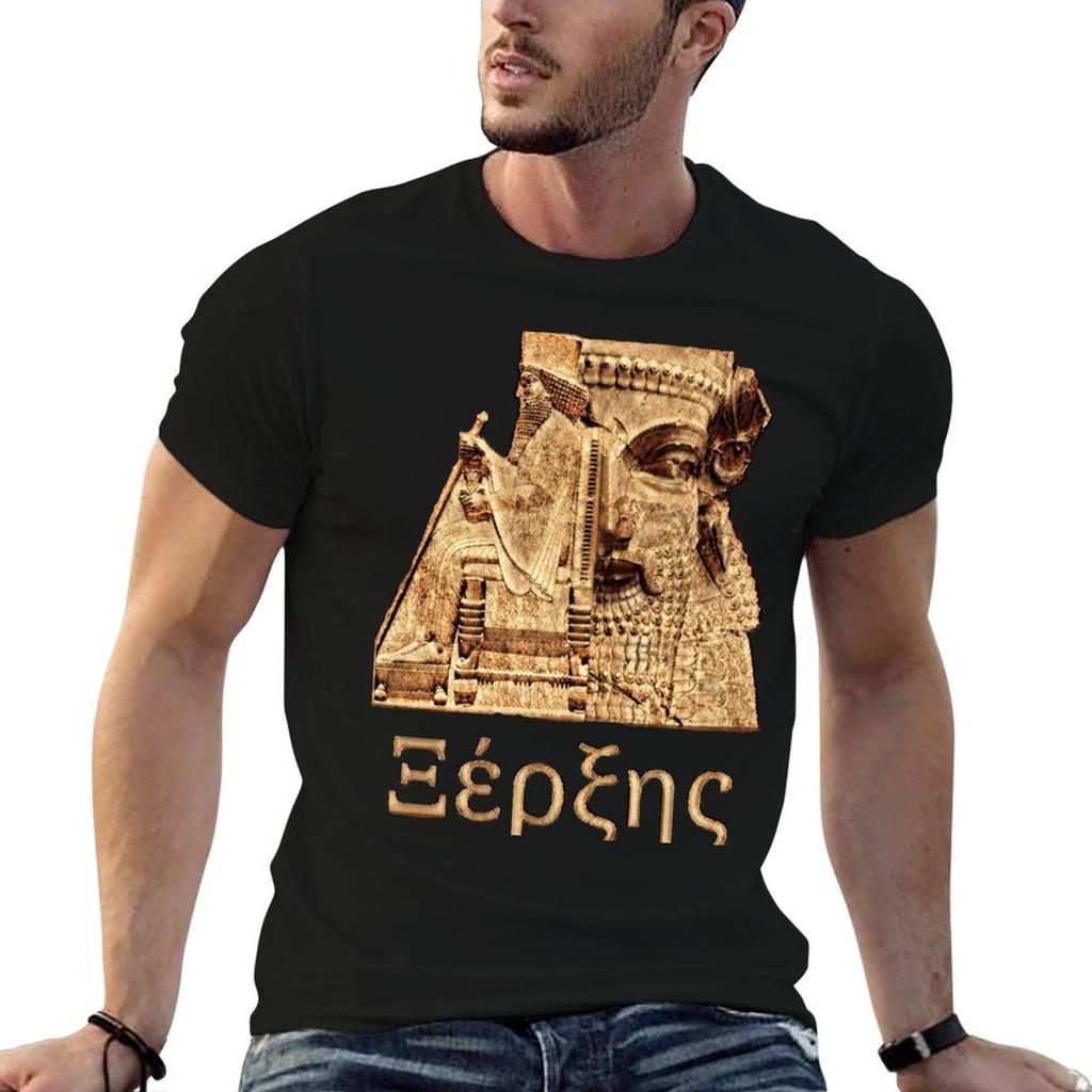 Xerxes The Great Of Persia TShirt Graphic Print Short Sleeve TShirt