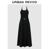 UR Women's 2025 Autumn Slim Fit Belted Dress UWJ750089