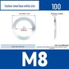 304 Stainless Steel Double-Sided Serrated Lock Washer, Anti-slip Butterfly-shaped, M3-M42