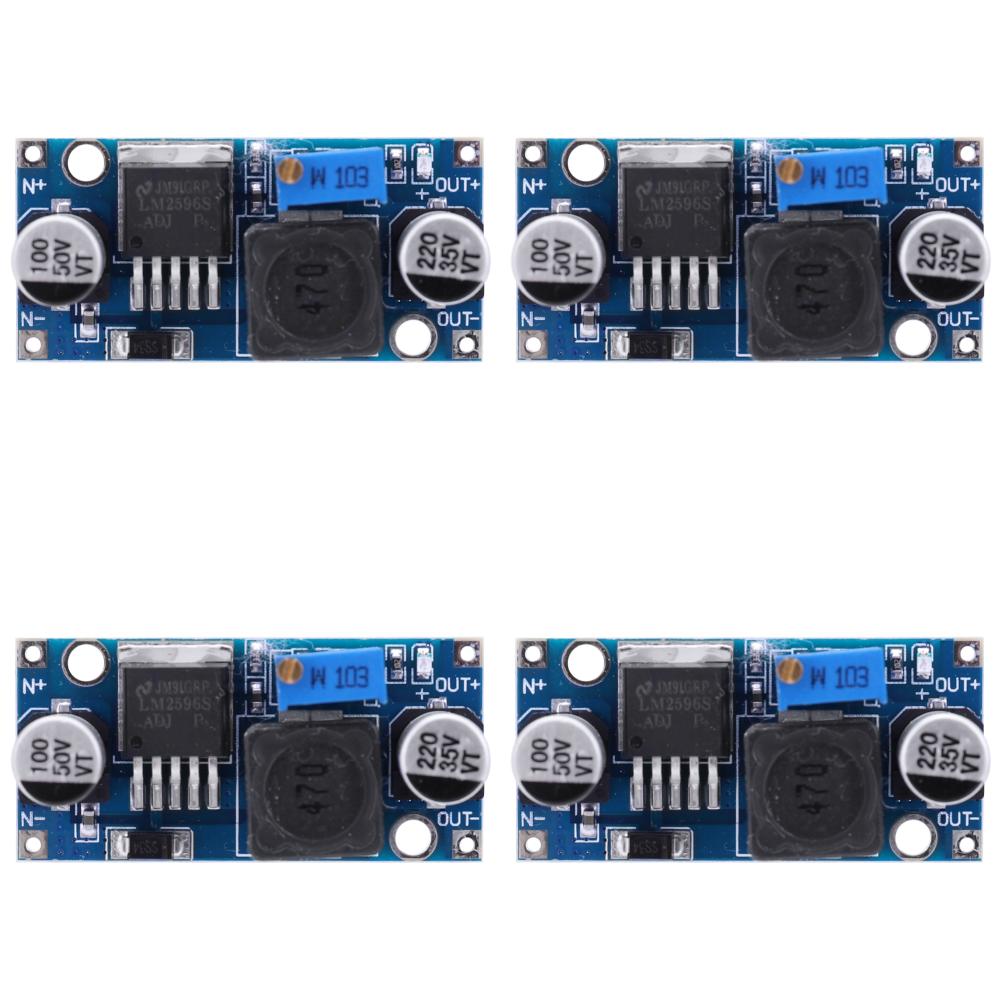 10-1PC LM2596S Step-down Power Converter Module DC-DC Converter Step Down Module Power Supply 3.2V-46V to 1.25V-35V